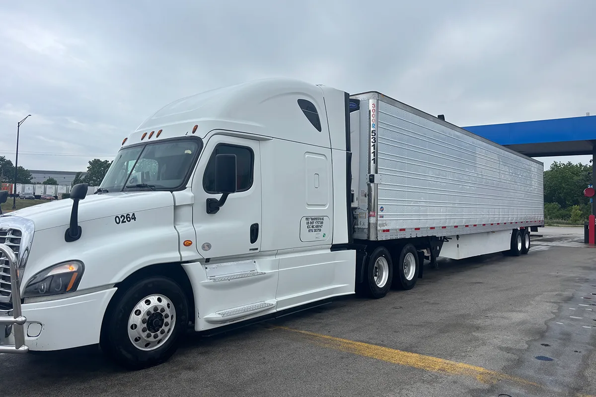 Percy-Transportation-truck-with-nationwide-coverage